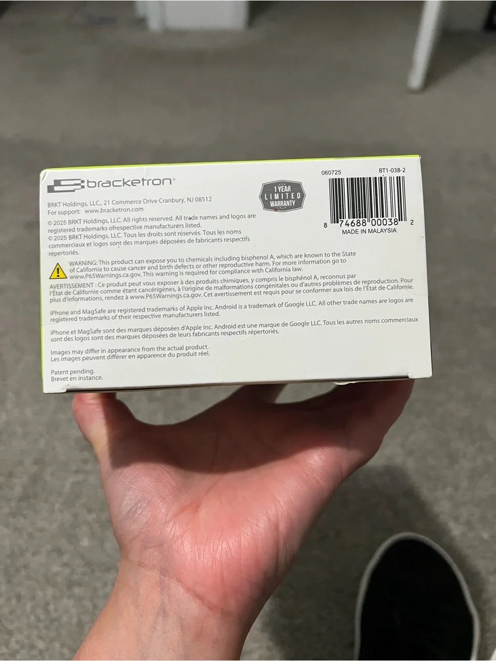 Phone holder window mount from Best Buy